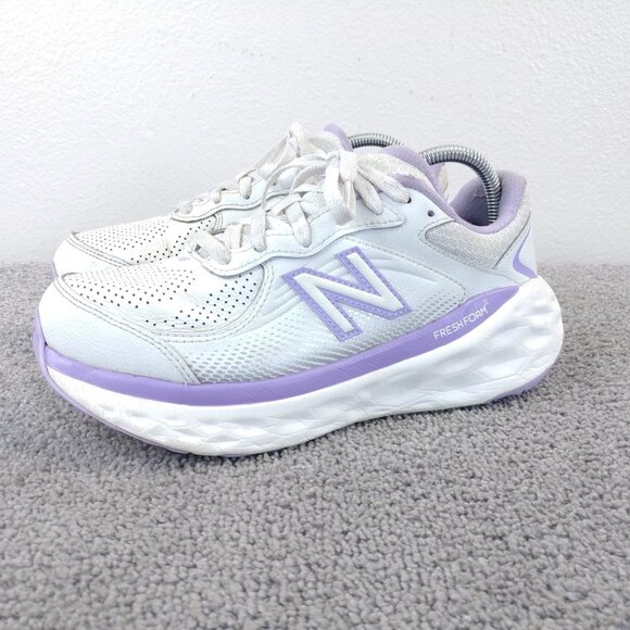 New Balance Fresh Foam X 840F Womens Size 9 WIDE Running Shoes Purple NO INSOLES - Picture 1 of 10